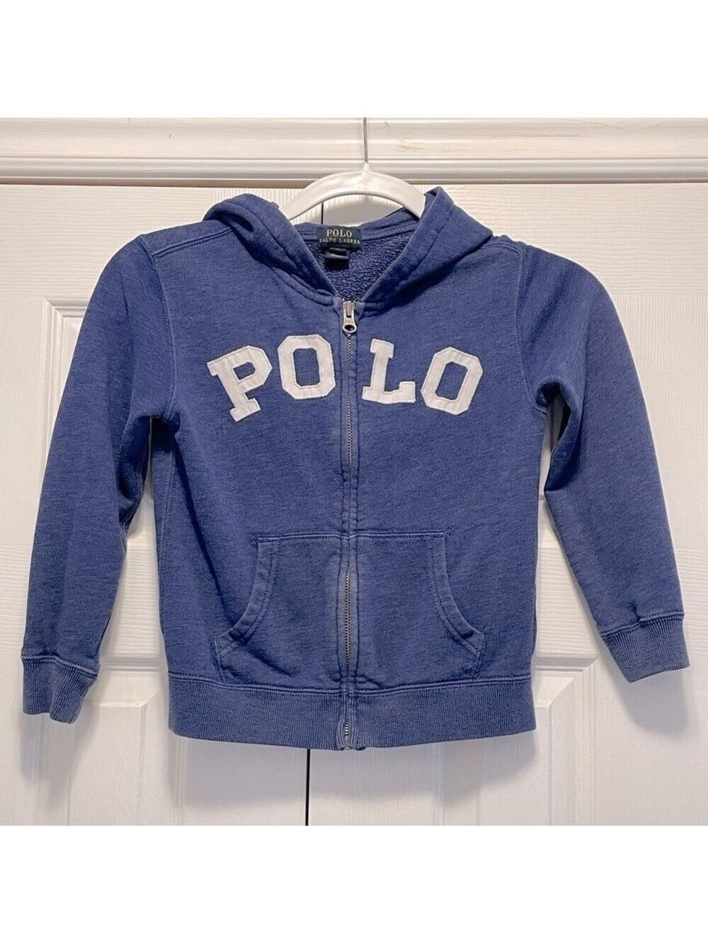 POLO Ralph Lauren zip up Hoodie Sweater jacket size 6